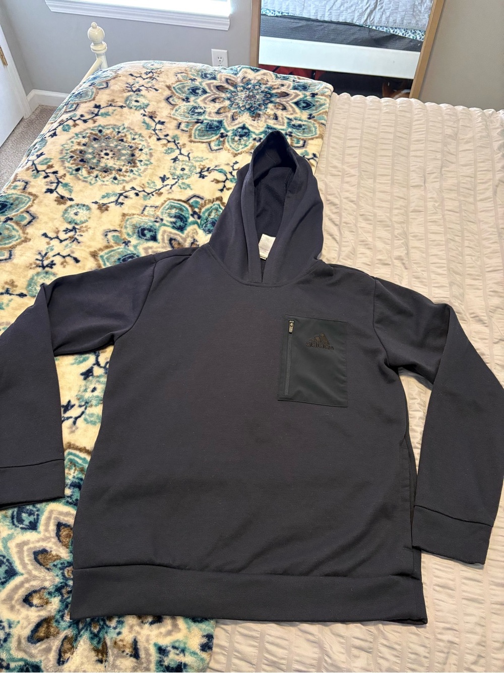 Adidas navy men’s hoodie